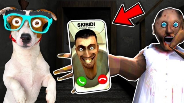 Гренни vs Скибиди Туалет Реакция на смешная Анимация 🤣