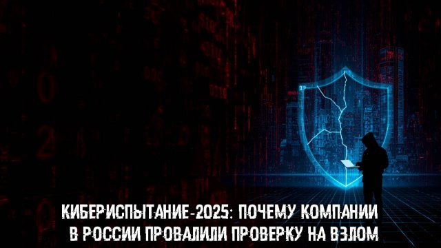 Кибериспытание-2025: почему компании в России провалили проверку на взлом.