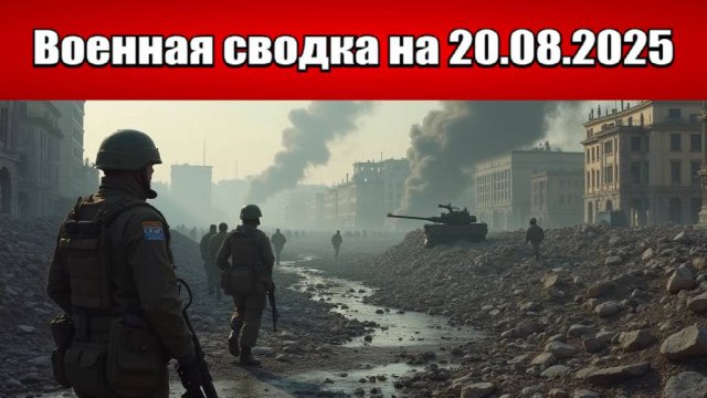 «ВС РФ сломили основное сопротивление врага в Покровске!»: Военная сводка с фронта СВО на 20.08.2025