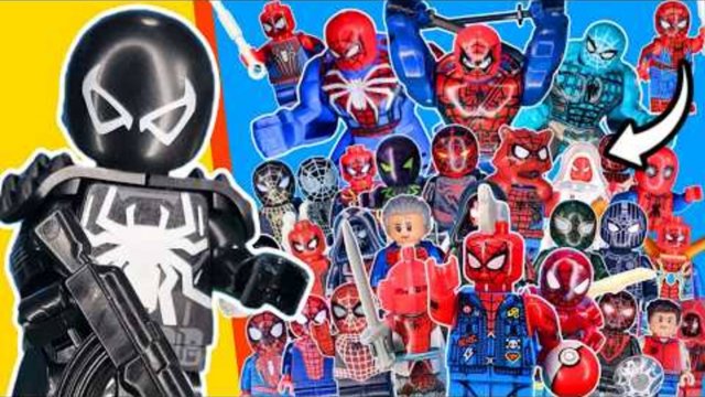Распаковка таинственных минифигурок LEGO SPIDER-MAN…