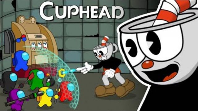 AMONG US ПРОТИВ Кубоголового