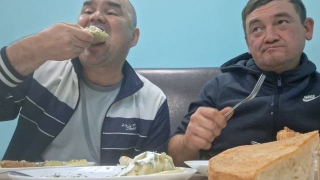 1000056666 МУКБАНГ С ПОДПИСЧИКОМ В КАФЕ/МАНТЫ С БАРАНИНОЙ/САМСА С ГОВЯДИНОЙ/КАРТОФЕЛЬНОЕ ПЮРЕ С ГОВЯ
