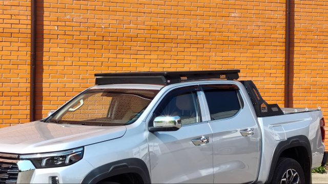 Changan Hunter Plus: ставим алюминиевый багажник РИФ