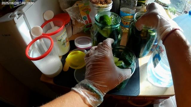 Солим огурцы на зиму.