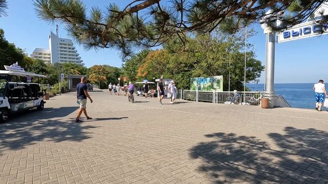 Анапа! Пляж Высокий Берег 21.08.25 г (4К)