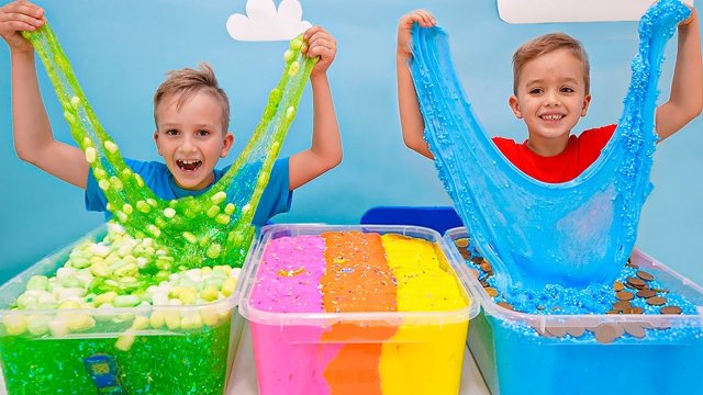 Влад и Ники и ЗАГАДОЧНЫЙ челлендж для детей!