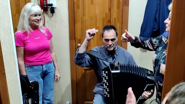 Под окном широким! Баян Тульский после ремонта тест у мастера настройщика 3 аккорда 300 песен