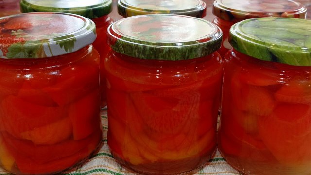 Маринованные перцы. Самый лёгкий рецепт.