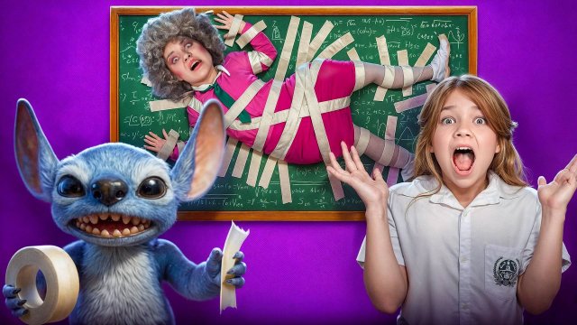ЛИЛО и СТИЧ в РЕАЛЬНОЙ ЖИЗНИ! ПРАНКИ от пришельца Стича!