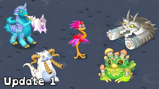 Эволюция Острова Мифов - Все Полные Песни (My Singing Monsters, Мои Поющие Монстры, Msm, Мсм)