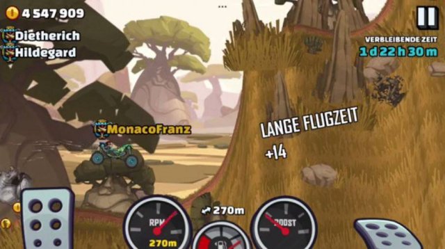 Hill Climb Racing 2 - Kickstart My Car - 33k - no full mastery