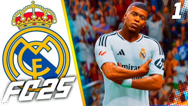 FC 25 КАРЬЕРА ЗА РЕАЛ МАДРИД #1 - ШЕДЕВР МБАППЕ!