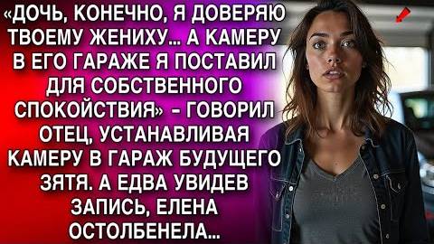 ДОВЕРИЕ ОТЦА: КАМЕРА В ГАРАЖЕ ЖЕНИХА ОТКРЫЛА ЕЛЕНЕ ШОКИРУЮЩУЮ ПРАВДУ!**