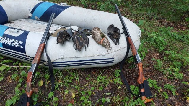 Открытие охоты на утку в Архаринском округе
