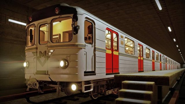 Я стал машинистом ПРАЖСКОГО метро на составе Ечс 1974 года! [Back in Service: a Metro Driver]