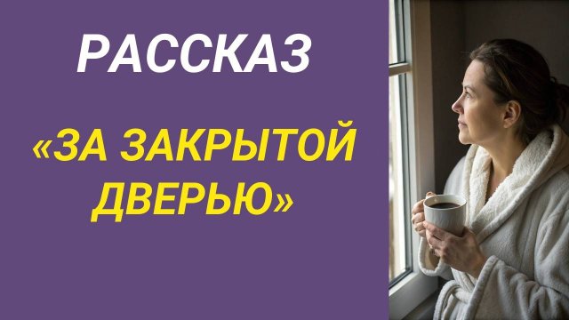 ЗА ЗАКРЫТОЙ ДВЕРЬЮ - семейный рассказ