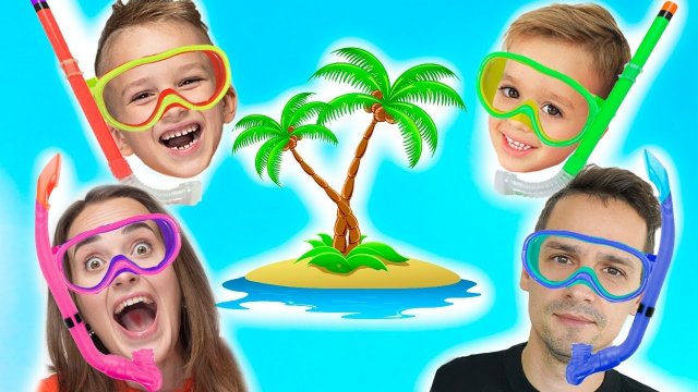 Влад и Ники. Семейная поездка на Мальдивы! Веселое видео для детей!
