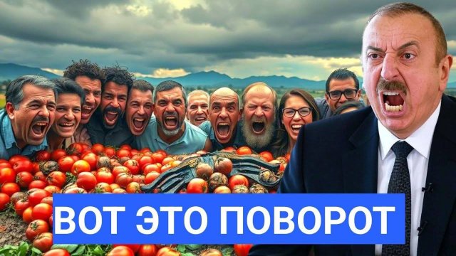 ⚡Алиев Предлагает Помидоры Европе. Фермеры в Хаосе. Баку Ищет Спасение, Рынок Рушится