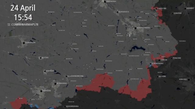 Фронт на Донбассе в динамике. 01.01.2025 - 22.08.2025