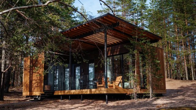 Отель «Точка на карте. Видлица» на берегу Ладоги