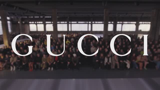 Показ женской коллекции Gucci осень-зима 2024-2025