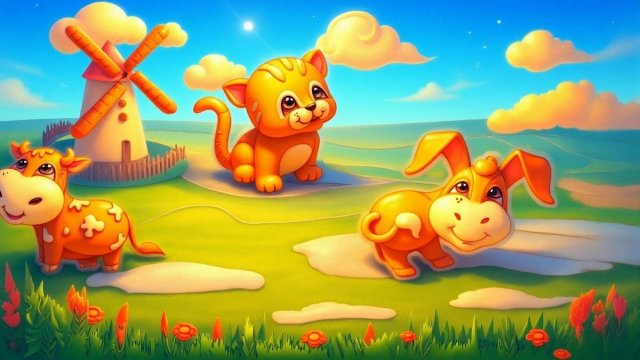 Развивающий мультфильм для детей "Пазлы" (познавательный мультик для малышей)