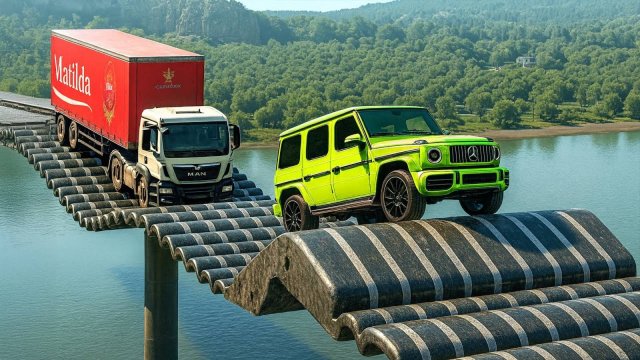 Как угробить машину за 5 секунд? 🛠️🚗💥 Спойлер: нужен лежачий полицейский!