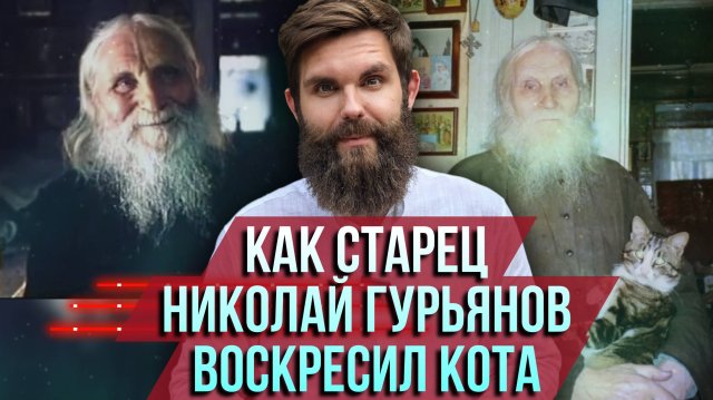 ❗️Как старец Николай Гурьянов воскресил любимого кота