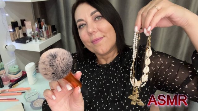 АСМР👄МАКИЯЖ+📿ПОДБОР УКРАШЕНИЙ/ПОЛНОЕ ВИДЕО👇СМОТРИТЕ НА БУСТИ и в ПРЕМИУМ Дзен ПО ССЫЛКАМ В ОПИСАН