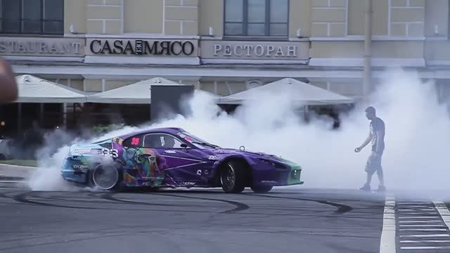 Как мы снимали дрифт в центре Санкт-Петербурга. Drift in the city Saint-Petersburg