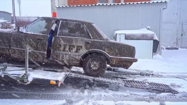 Нашли заброшиную машину дпс