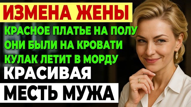 Измена жены. 18 ЛЕТ БРАКА РУХНУЛИ ЗА ОДНУ СЕКУНДУ. Месть обманутого История и рассказ Аудио рассказ