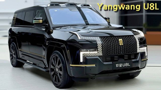 Совершенно новый BYD Yangwang U8 L — роскошный 6-местный внедорожник с запасом хода 1160 км
