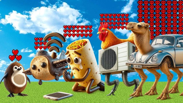 Новые итальянские животные - Кто самый сильный? Майнкрафт