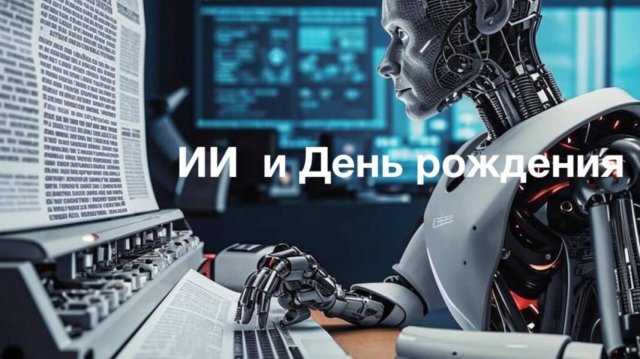 ИИ и День рождения