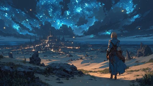 City of a Thousand Stars ｜ Medieval Fantasy Music for Sleep & Relaxation