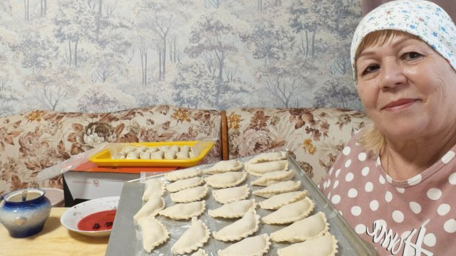 Пельменное тесто на ПЛАНЕТАРНОМ МИКСЕРе// вкусные ВАРЕНИКИ 🍒🍒🍒//