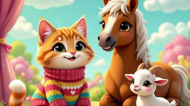 Животные скатываются с горки! Цветное, красочное, развивающее видео для детей