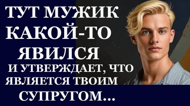 Истории из жизни. Тут мужик какой то явился и утверждает, что является твоим Аудио рассказы