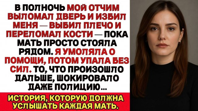 Вспышка гнева Моего Отчима Навсегда изменила Мою Жизнь