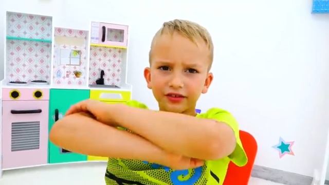 Влад и Ники | Челлендж с Шоколадом и газировкой и другие веселые видео для детей!