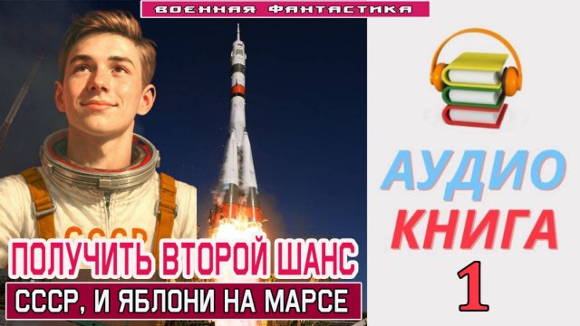 #Аудиокнига. «ПОЛУЧИТЬ ВТОРОЙ ШАНС - 1! СССР, и яблони на Марсе». КНИГА 1. #Попаданцы#БоеваяФантасти