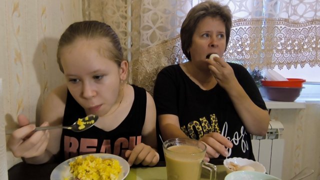Мукбанг 🍽️остаться в живых 😅‼️