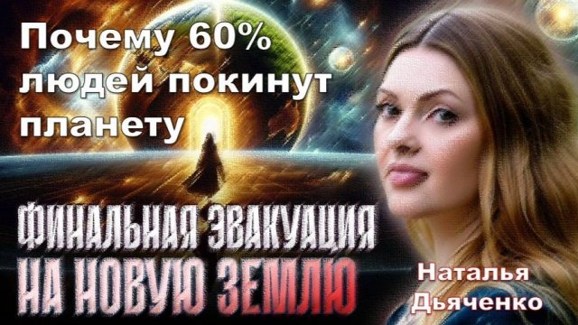 Готовьтесь к масштабным изменениям: прогноз о грядущем исходе 60% населения Земли. Наталья Дьяченко