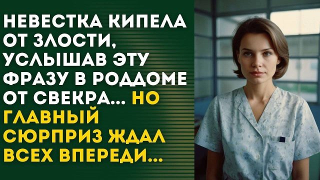 СЮРПРИЗ ОТ НЕВЕСТКИ - рассказ
