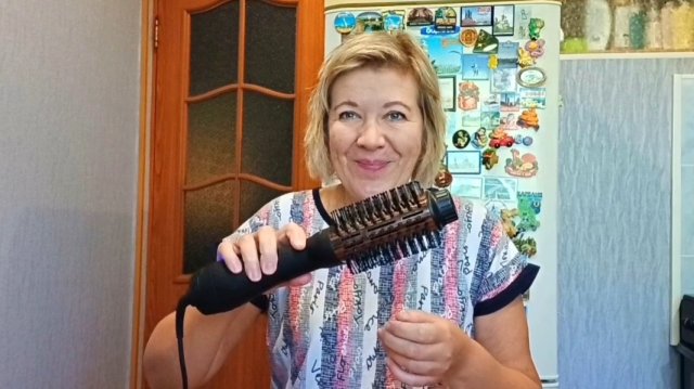 Быстрая и красивая укладка Феном-щеткой Dykemann Bürste W-12/Вкусные перчики на обед