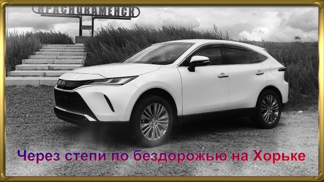 Перегон санкционного Toyota Harrier