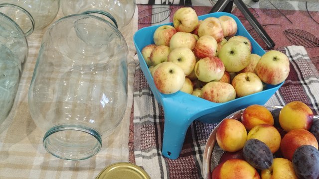 Компоты на зиму) Повидло яблочное) Мне обновочка) с Максимом прибираем школьное
