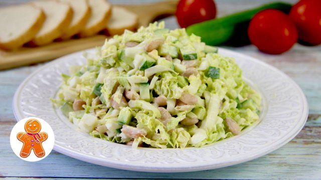 Быстрый летний салат