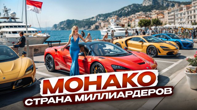 1 день в Монако: прогулка по Монте-Карло, суперкары, яхты и роскошная жизнь миллиардеров